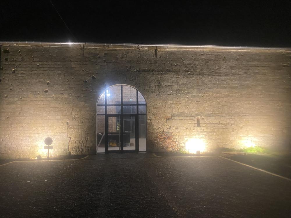Chantier -  salle de réception château Esnes 5