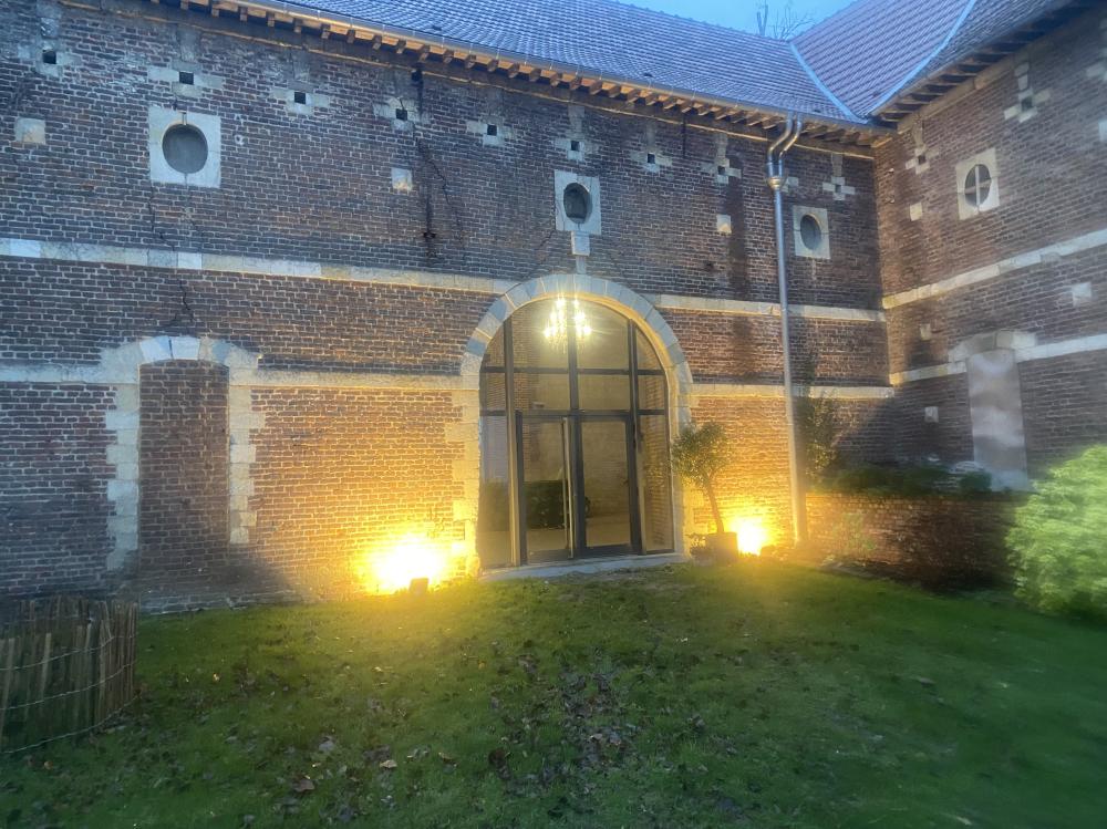 Chantier -  salle de réception château Esnes 9
